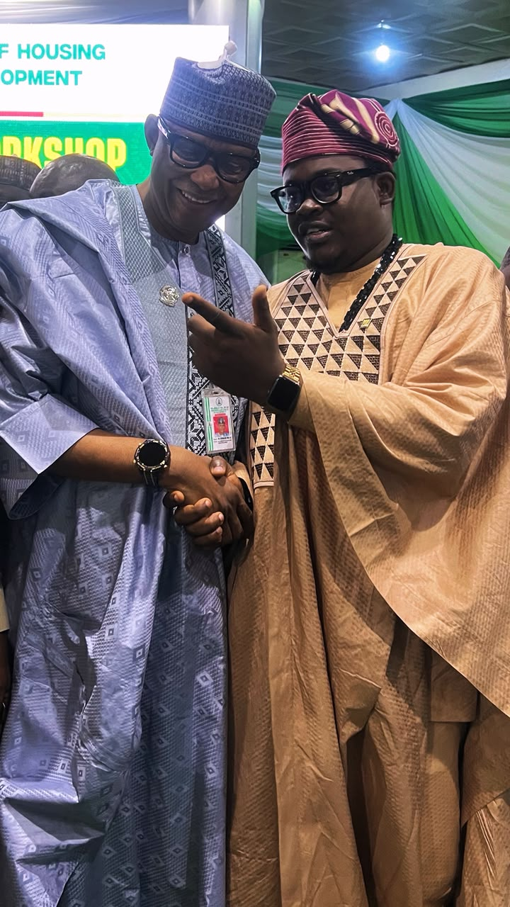Prince Adetayo Eromosele Adeoye at a housing workshop